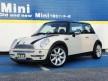 BMWミニ RA16 BMW MINI / クーパー・ペッパーホワイト・ハーフレザーシート・新品ブラックジャックミラーカバー&サイドベント・クロームラインインテリアkit・新品ユピテルポータブルナビ付き♪