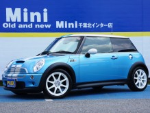 MINI BMWミニCOOPER S BMW MINI/クーパーS・6速マニュアル!【エレクトリックブルーメタリック】新品17インチホワイトスポークアルミ!後期モデル用プロジェクターHID,HDDナビ,ETC,ワンオーナー車です♪
