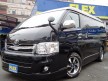 ハイエース200 TRH214W-JDPN 店頭在庫!!新車ハイエースワゴンGLシートアレンジコンプリート!!新品サイバーナビ、Fダウンモニター、バックカメラ、ETC付トルネード16インチ、Fリップスポイラー、人気パーツ多数装備!