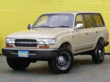 トヨタ ランドクルーザー80VX-LTD ランクル80 VX-LTD ≪ベージュクラシック≫≪輸出用ホイール≫≪BFGグッドリッチAT≫≪2インチUP≫≪パソニックメモリーナビ(地デジ&DVD再生可)≫
