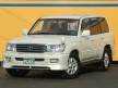 ランドクルーザー100 UZJ100W ランクル１００　ＶＸ－ＬＴＤ　１オーナー車　背面レス　ＡＨＣ付き　中期用１７インチアルミ イクリプスＤＶＤナビ！