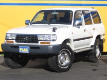 トヨタ ランドクルーザー80GX ランクル８０　ＧＸ　５速ミッション　オプションＦＲデフロック 観音バックドア　最終モデル　３インチＵＰ＆ＮＥＷタイヤ