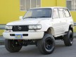 ランドクルーザー80 FZJ80G ランクル８０　VX-LTD　ビックモンスター７インチＵＰ　パールホワイトオールペイント　ＨＤＤナビ＆バックカメラ　
