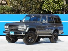 トヨタ ランドクルーザー60VX ランクル60 ガソリン オートマ VXワゴン 公認済みリフトアップ 純正ガンメタ