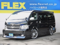 ハイエース200ワゴンGL ☆未登録新車☆FUKUOKAｵﾘｼﾞﾅﾙ｢ﾗｳﾝｼﾞﾊﾟｯｹｰｼﾞLTDﾌﾟﾗｽ｣完成!!VOGUEﾌﾙｴｱﾛ!20AW!5.1chｻﾗｳﾝﾄﾞ!HDDﾌﾙｾｸﾞﾅﾋﾞ!ｷｬﾌﾟﾃﾝｼｰﾄ2脚10人乗り公認!!