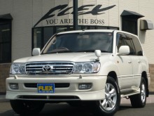 トヨタ ランドクルーザー80VX-LTD ランクル１００　ＶＸ－ＬＴＤ　４・７Ｇ【背面レスコンプリート最終仕様】【シグナス後期ＡＷ＆新品１８インチタイヤ】