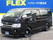 ハイエース200 TRH200V 21年ハイエースＶ2000ｶﾞｿﾘﾝS-GLﾌﾞﾗｯｸ内外装状態良好のｶｽﾀﾑﾍﾞｰｽにもいいブラックボディー入庫！純正ﾘｱｽﾎﾟにHDDﾅﾋﾞﾊﾞｯｸｶﾒﾗETC付