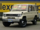 ランドクルーザープラド70 ランクル78プラド ＳＸ ナロー NEWペイント ディーゼルターボ 新品タイヤ＆新品輸出用ホイール 新品クリスタルレンズ類