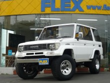 トヨタ ランドクルーザープラド70SX ランドクルーザー７８プラド　SXワイド　３０００DT　【リフトアップ】【社外アルミ＆タイヤ】
