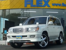 トヨタ ランドクルーザー100VX-LTD ランドクルーザー１００　ＶＸ－ＬＴＤ　４２００ＤＴ　【背面レス】【フルエアロ】【２２インチアルミ】【サンルーフ】