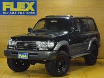 ランドクルーザー80VX-LTD 平成８年後期型８０ＶＸーＬＴＤ！４５００ガソリン車《新品３インチ》《新品ジムライン》《新品ＭＴﾀｲﾔ》《新品クリスタル》！