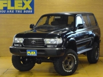 ランドクルーザー80VX-LTD Ｌ/Ｃ８０ＶＸ－ＬＴＤディーゼルターボ中期型☆《５インチアップ》《低走行９万キロ台》《背面レス》《ブラＶ＆３１５ＭＴ》！