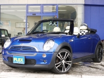 BMWミニCOOPER S CONVERTIBLE BMWﾐﾆｸｰﾊﾟｰS･ｺﾝﾊﾞｰﾁﾌﾞﾙ爽やかな｢ﾊｲﾊﾟｰﾌﾞﾙｰﾒﾀﾘｯｸ｣新品atrum17ｲﾝﾁｱﾙﾐﾎｲｰﾙ＆ﾀｲﾔ･新品CABANAｼｰﾄｶﾊﾞｰ･新品ﾁｪｯｶｰﾄﾞｱﾐﾗｰｶﾊﾞｰ/ﾙｰﾑﾐﾗｰｶﾊﾞｰ