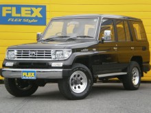トヨタ ランドクルーザープラド70EX ランクル７８プラド　２４００Ｄ　ＥＸ　新品クリスタルＨ＆コーナー＆サイド＆ウインカー　新品メッキグリル　新品ＬＥＤテール