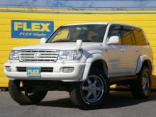 トヨタ ランドクルーザー100VX-LTD ランクル１００　ＵＺＪ１００Ｗ　ＶＸ－ＬＴＤ　４７００Ｇ　マルチレス　２０インチＭＫ－５８ＡＷ　オーバーフェンダー　