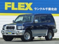 パジェロスーパーエクシード パジェロ　３５００Ｇ　スーパーエクシード　【ワンオーナー】【寒冷地仕様】【サンルーフ＆レザーシート】【純正ナビ】　