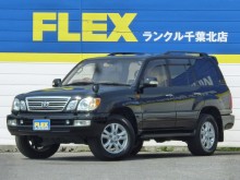 トヨタ ランドクルーザーシグナス ランクルシグナス 【後期/5速オートマモデル】【ブラック単色】【稀少マルチレス/サイバーナビ】【純正OP ナイトビュー!】