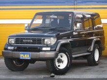 トヨタ ランドクルーザープラド70ＳＸ－Ｗ　限定車ＬＴＤ純正ブラック 【ランクル岡山店限定フェア開催中!!】７８プラドＬＴＤ　限定車専用の純正クロⅡ!!ブラＶホワイト♪コンディション自信あり!!