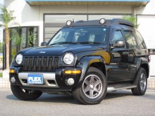 JEEP チェロキーレネゲード ０３年モデル特別仕様車レネゲード！ブラックボディー＆ブラックインテリアハーフレザーシート！走行３７０００ｋｍ台！