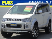 デリカ　Ｄ：５シャモニー デリカＤ：５　ＣＶ５Ｗ　２４００Ｇ　シャモニー　８人乗り！４インチＵＰ！オーバーフェンダー！ＨＤＤナビ地デジフルセグ！