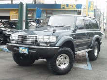 トヨタ ランドクルーザー80VX-LTD 【中期モデル】【3インチリフトＵＰ】【315ＭＴＲタイヤ】【クリスタル3点セット】【低走行】【上質車】