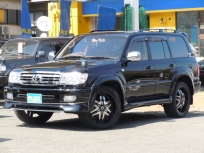 ランドクルーザー100VX-LTD ランクル１００ＶＸ－ＬＴＤ　ディアブロ２２インチ　フルエアロ　最終型仕様　地デジＨＤＤ　バウリッシュマフラー　ＬＸテール