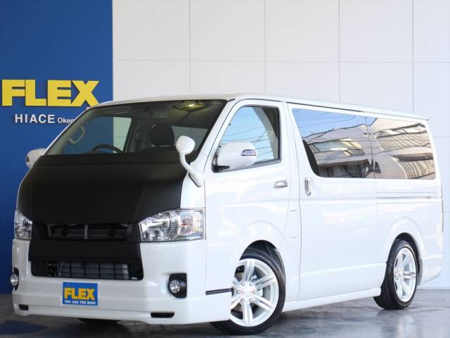 桶川店は究極のカスタムを提案し続けます!!今回は、ディーゼル車でコブラコンプリート!!『欲しい』を形に!! -ハイエース200 スーパーGL-