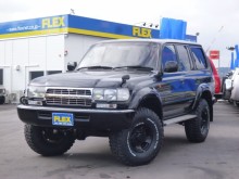 トヨタ ランドクルーザー80VX-LTD ランドクルーザー80 VX-LTD 4500G 【大人気ブラック】【リフトアップ】【純正ブラック塗装アルミ&タイヤ】