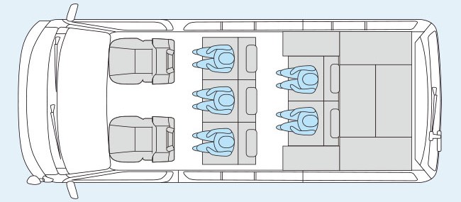ハイエース用 FLEXオリジナルシート