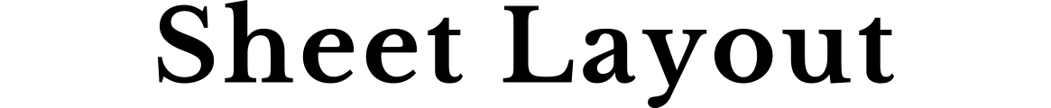 Sheet Layout
