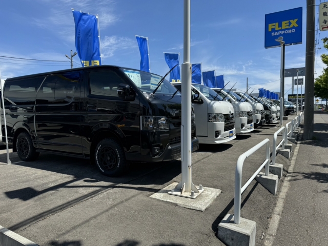 Flex ハイエース札幌店 北海道 ハイエース 新車 中古車販売と買取の専門店中古車 中古車検索ならflex フレックス