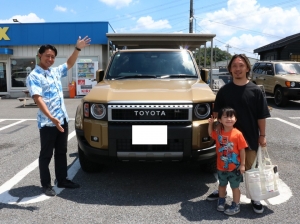 納車イメージ写真