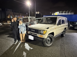 納車イメージ写真