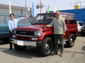 納車イメージ写真