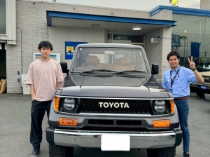 納車イメージ写真