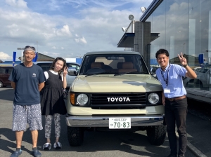 納車イメージ写真