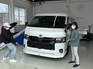 納車イメージ写真