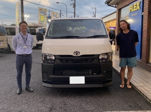 納車イメージ写真