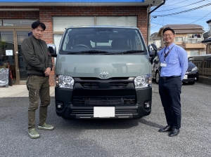 納車イメージ写真