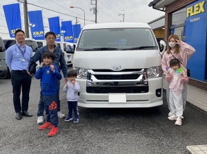 納車イメージ写真