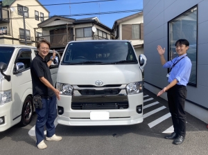 納車イメージ写真