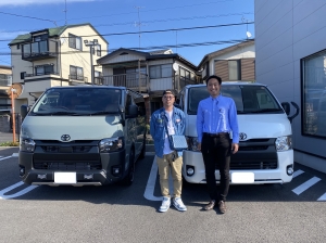 納車イメージ写真