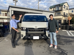 納車イメージ写真