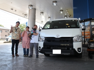 納車イメージ写真