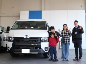 納車イメージ写真