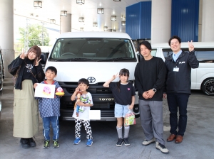 納車イメージ写真