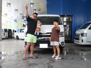 納車イメージ写真