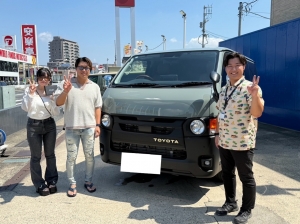納車イメージ写真