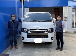 納車イメージ写真