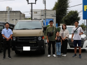 納車イメージ写真